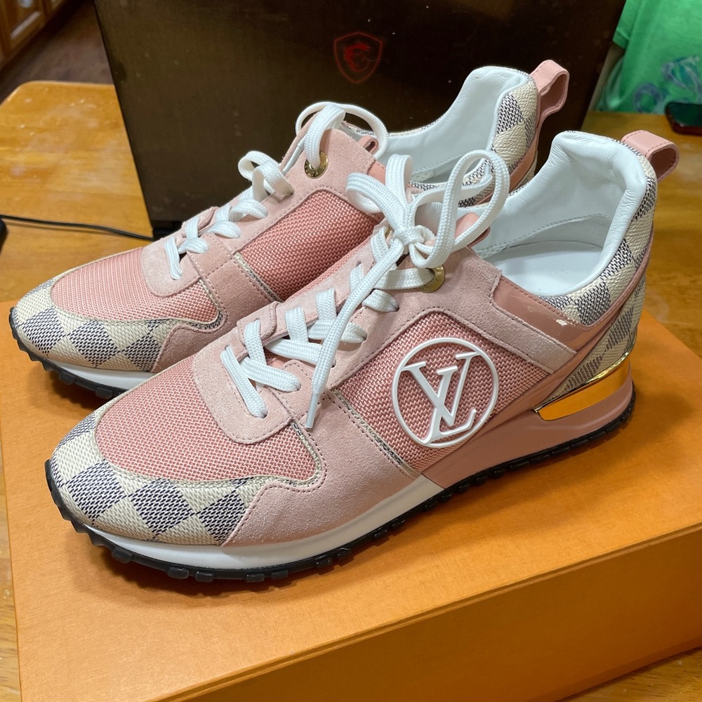Louis Vuitton Pink Sneakers